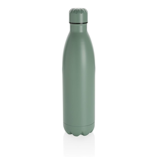 XD Collection Szolid színű vákuum palack rozsdamentes acélból 750ml, zöld