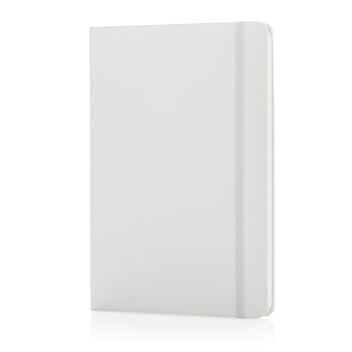 XD Collection Basic keményfedelű A5-ös jegyzetfüzet, fehér