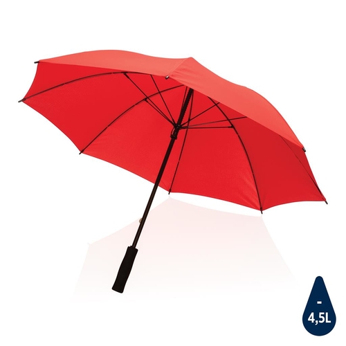 XD Collection 23"-es Impact AWARE™ RPET viharálló esernyő 190T, piros