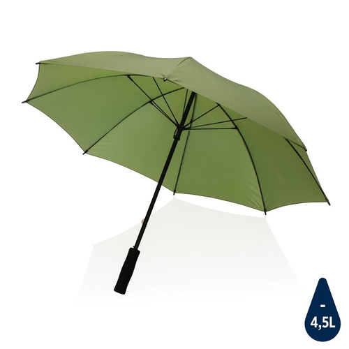 XD Collection 23"-es Impact AWARE™ RPET viharálló esernyő 190T, zöld